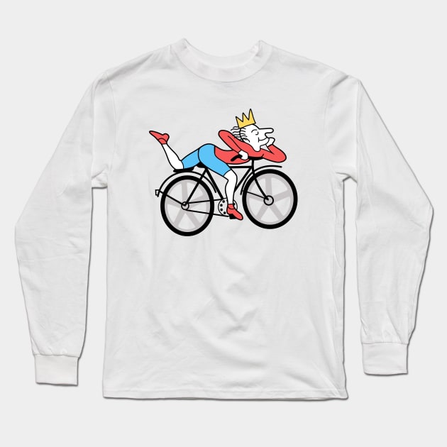 Albert Hofmann LSD Bike Long Sleeve T-Shirt by TambuStore